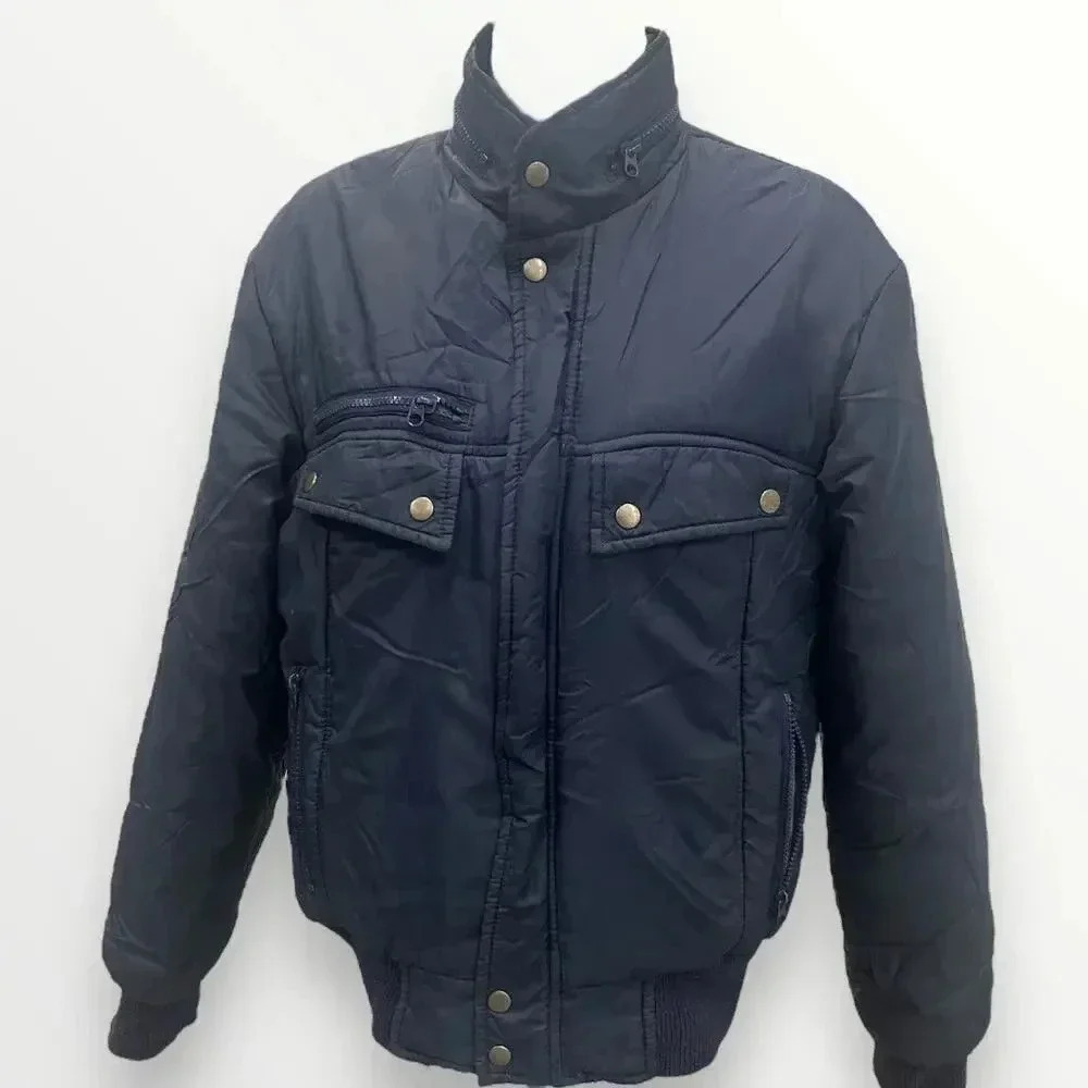 Vintage 1990s Arctic Circle Puffer Jacket/Winter Coat- Navy Blue Unisex Small